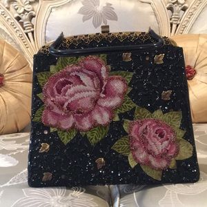 Vintage needlepoint handbag